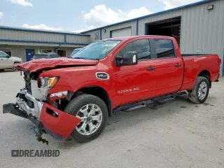 2023 Nissan Titan Pro-4X with VIN 1N6AA1FB5PN118409, listed as a Copart auction lot 59023565 with 22,076 mi miles and Salvage title. Bid and sale history available at DreamBid. Image 1.