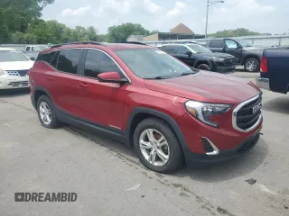 2021 GMC Terrain SLE with VIN 3GKALMEV9ML317196, listed as a Copart auction lot 59150915 with 84,614 mi miles and Salvage title. Bid and sale history available at DreamBid. Image 4.