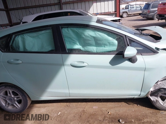 2017 Ford Fiesta SE with VIN 3FADP4EJ3HM172351, listed as a IAAI auction lot 41769567 with 86,948 mi miles. Bid and sale history available at carsss.com. Image 13.