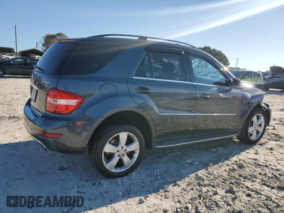 2011 Mercedes-Benz M 350 with VIN 4JGBB8GB4BA746730, listed as a Copart auction lot 82006164 with 160,098 mi miles and Salvage Title. Bid and sale history available at DreamBid. Image 3.