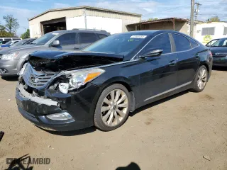 2012 Hyundai Azera with VIN KMHFH4JGXCA179583, listed as a Copart auction lot 72404454 with 68,360 mi miles and Salvage Title. Bid and sale history available at carsss.com. Image 1.