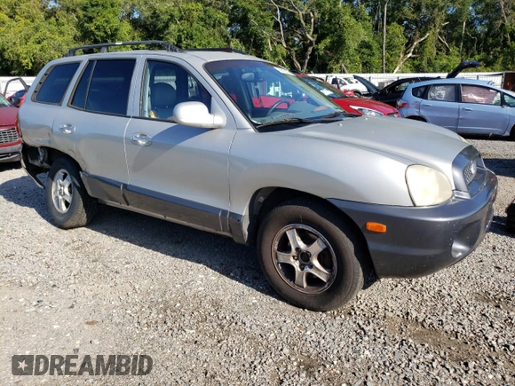 2004 Hyundai Santa Fe GLS with VIN KM8SC13E04U789919, listed as a Copart auction lot 69100794 with 118,887 mi miles and Non Repairable. Bid and sale history available at carsss.com. Image 4.
