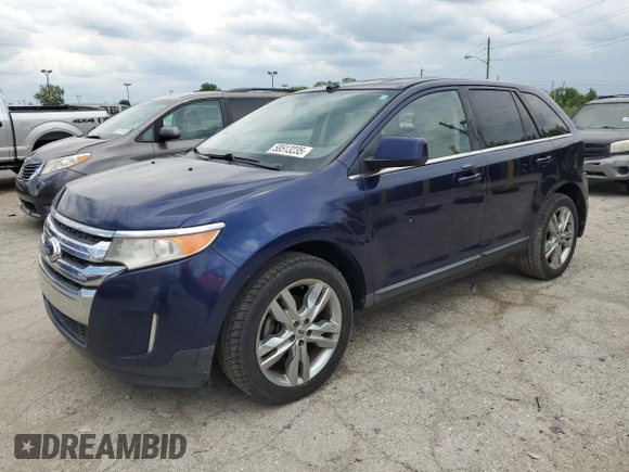 2011 Ford Edge Limited с VIN 2FMDK3KCXBBA38689, выставлен на аукционе Copart как лот 58513235 с пробегом 184 445 миль миль и Списание • Salvage title. История ставок и продаж доступна на DreamBid. Изображение 1.