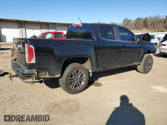 2015 GMC Canyon 4WD SLE with VIN 1GTG6BE38F1141624, listed as a Copart auction lot 42427975 with 193,511 mi miles and Salvage Title. Bid and sale history available at carsss.com. Image 3.