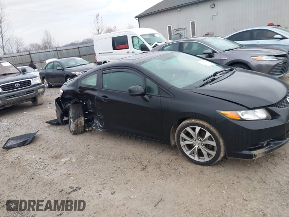 2012 Honda Civic Cpe Si with VIN 2HGFG4A51CH703857, listed as a IAAI auction lot 41484989 with 123,814 mi miles. Bid and sale history available at carsss.com. Image 13.