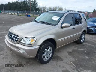 2002 Mercedes-Benz M 320/430/500 with VIN 4JGAB75E32A330347, listed as a IAAI auction lot 41929140 with 227,727 mi miles and . Bid and sale history available at DreamBid. Image 2.