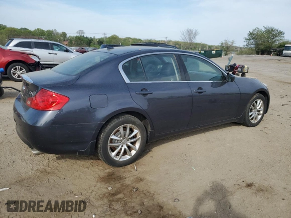 2009 Infiniti G37 Sedan x with VIN JNKCV61F79M352808, listed as a Copart auction lot 54616365 with 122,239 mi miles and Clean Title. Bid and sale history available at carsss.com. Image 3.