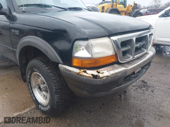 1998 Ford Ranger XL with VIN 1FTZR15U4WPA46929, listed as a IAAI auction lot 41911977 with 202,406 mi miles. Bid and sale history available at carsss.com. Image 6.