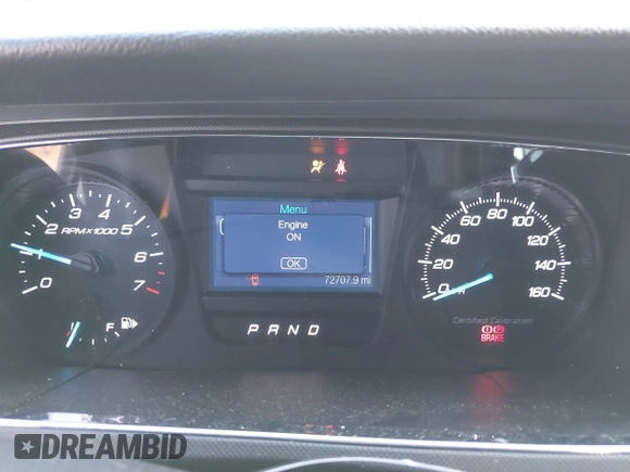 2015 Ford Police Interceptor with VIN 1FAHP2L89FG165269, listed as a IAAI auction lot 41640122 with 72,707 mi miles and . Bid and sale history available at DreamBid. Image 7.