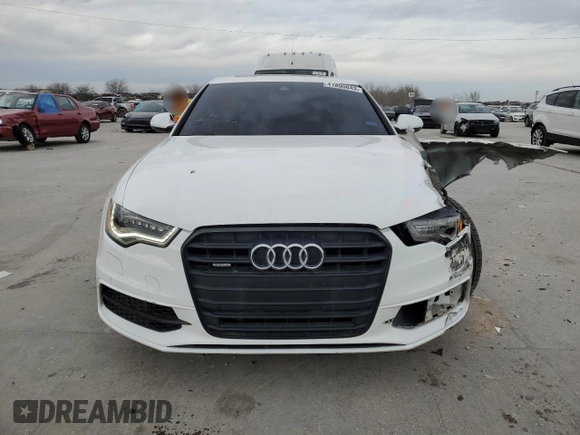 2015 Audi A6 3.0T Prestige with VIN WAUHGAFCXFN031884, listed as a Copart auction lot 41890843 with 136,077 mi miles. Bid and sale history available at carsss.com. Image 5.