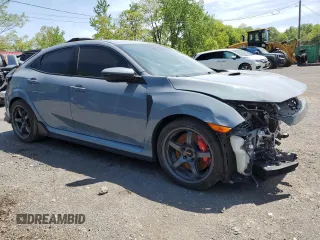 2021 Honda Civic Type R Touring z VIN SHHFK8G72MU203662, wystawiony jako Copart lot #56626815 z przebiegiem 26 365 mil mil oraz Nie do naprawy. Historia ofert i sprzedaży dostępna na DreamBid. Obrazek 4.