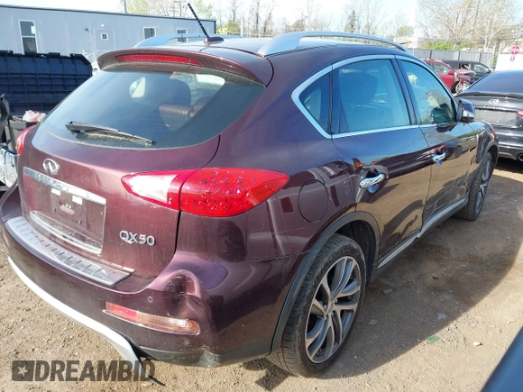 2017 Infiniti QX50 z VIN JN1BJ0RR0HM404916, wystawiony jako IAAI lot #42096621 z przebiegiem 117 816 mil mil oraz . Historia ofert i sprzedaży dostępna na DreamBid. Obrazek 4.