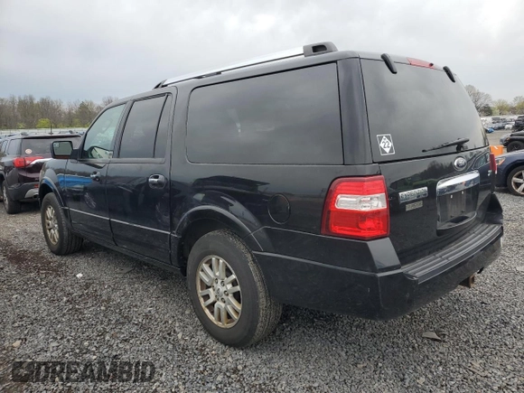 2014 Ford Expedition EL Limited with VIN 1FMJK2A53EEF07274, listed as a Copart auction lot 53036395 with 154,338 mi miles and Salvage Title. Bid and sale history available at carsss.com. Image 2.