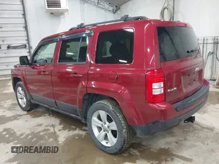 2017 Jeep Patriot High Altitude with VIN 1C4NJRFB1HD159078, listed as a IAAI auction lot 41998941 with 102,194 mi miles. Bid and sale history available at carsss.com. Image 3.