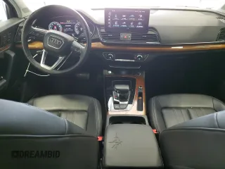 2023 Audi Q5 S line Premium Plus z VIN WA1EAAFY7P2027291, wystawiony jako Copart lot #58101365 z przebiegiem 53 473 mil mil oraz Szkody całkowita. Historia ofert i sprzedaży dostępna na DreamBid. Obrazek 8.