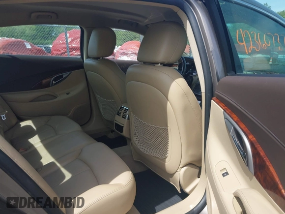 2012 Buick LaCrosse Premium 1 with VIN 1G4GE5E30CF268477, listed as a IAAI auction lot 42360737 with 44,860 mi miles and . Bid and sale history available at DreamBid. Image 8.