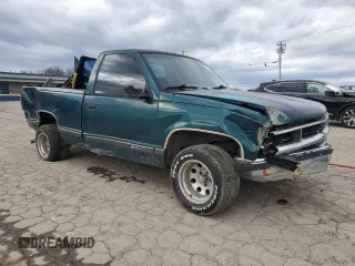 1996 Chevrolet Silverado 1500 with VIN 1GCEC14M0TZ106786, listed as a Copart auction lot 43858625 with 213,182 mi miles and Non Repairable. Bid and sale history available at DreamBid. Image 4.