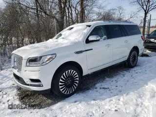 2021 Lincoln Navigator Black Label z VIN 5LMJJ3TTXMEL00316, wystawiony jako Copart lot #44690355 z przebiegiem 20 296 mil mil oraz Szkoda całkowita • Salvage title. Historia ofert i sprzedaży dostępna na DreamBid. Obrazek 1.