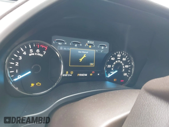 2019 Ford F-150 XL z VIN 1FTEW1C55KFD52654, wystawiony jako IAAI lot #41641091 z przebiegiem 110 107 mil mil oraz . Historia ofert i sprzedaży dostępna na DreamBid. Obrazek 7.