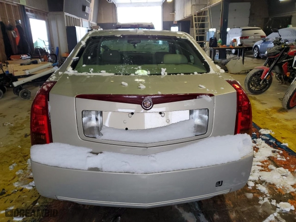 2007 Cadillac CTS with VIN 1G6DP577870171394, listed as a Copart auction lot 41341955 with 0 mi miles and Salvage Title. Bid and sale history available at carsss.com. Image 6.