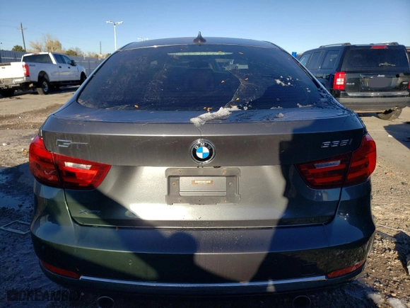 2016 BMW 3 Series Gran Turismo 335i xDrive with VIN WBA3X9C59GD869216, listed as a Copart auction lot 80144404 with 84,745 mi miles and Clean Title. Bid and sale history available at carsss.com. Image 6.