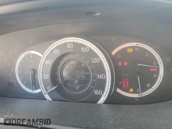 2015 Honda Accord LX with VIN 1HGCR2F38FA225612, listed as a Copart auction lot 47262415 with 129,228 mi miles and Salvage Title. Bid and sale history available at DreamBid. Image 9.