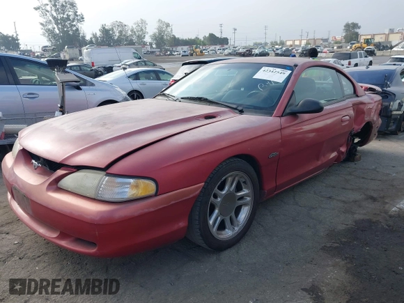 1996 Ford Mustang GT with VIN 1FALP42X2TF163881, listed as a IAAI auction lot 42342549 with 92,660 mi miles and . Bid and sale history available at DreamBid. Image 2.