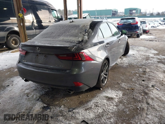 2016 Lexus IS 300/350 with VIN JTHCM1D28G5007499, listed as a IAAI auction lot 41395094 with 119,378 mi miles and . Bid and sale history available at DreamBid. Image 4.