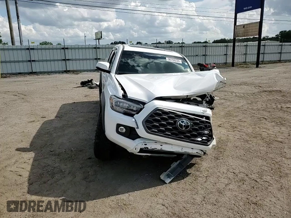 2022 Toyota Tacoma SR с VIN 3TMCZ5AN0NM468020, выставлен на аукционе Copart как лот 58708235 с пробегом 112 523 миль миль и На запчасти • Non repairable. История ставок и продаж доступна на DreamBid. Изображение 14.