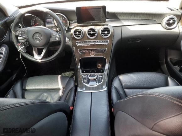 2017 Mercedes-Benz C-Class C 300 with VIN 55SWF4JB8HU180999, listed as a Copart auction lot 49325615 with 148,523 mi miles and Clean Title. Bid and sale history available at carsss.com. Image 8.