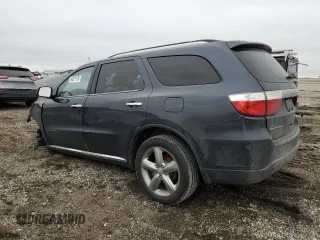 2013 Dodge Durango Citadel z VIN 1C4RDHEG1DC665526, wystawiony jako Copart lot #46321135 z przebiegiem Nie podano mil oraz Szkoda całkowita • Salvage title. Historia ofert i sprzedaży dostępna na DreamBid. Obrazek 2.