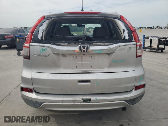 2015 Honda CR-V EX-L with VIN 2HKRM3H71FH517432, listed as a Copart auction lot 52511905 with 69,845 mi miles and Salvage Title. Bid and sale history available at DreamBid. Image 6.