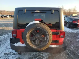 2018 Jeep Wrangler JK Unlimited Sport S with VIN 1C4BJWDG1JL816411, listed as a Copart auction lot 82702914 with 37,092 mi miles and Salvage Title. Bid and sale history available at carsss.com. Image 6.