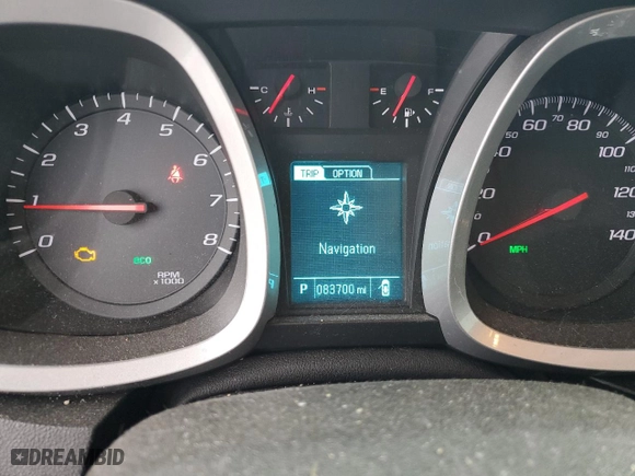 2013 Chevrolet Equinox LTZ with VIN 2GNFLGEK4D6429926, listed as a Copart auction lot 42283285 with 83,700 mi miles and Salvage Title. Bid and sale history available at carsss.com. Image 9.