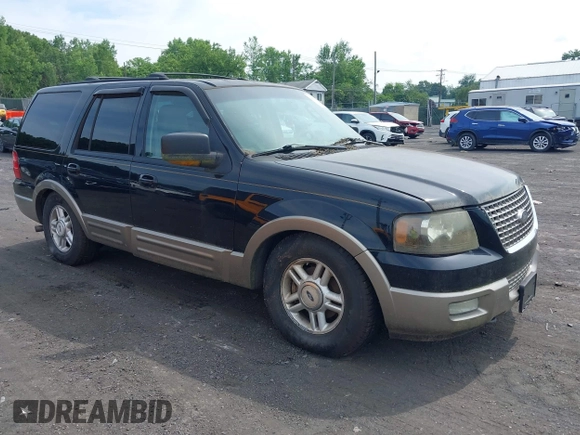 2003 Ford Expedition Eddie Bauer with VIN 1FMFU18L63LC48819, listed as a IAAI auction lot 42658399 with 232,446 mi miles and . Bid and sale history available at DreamBid. Image 1.