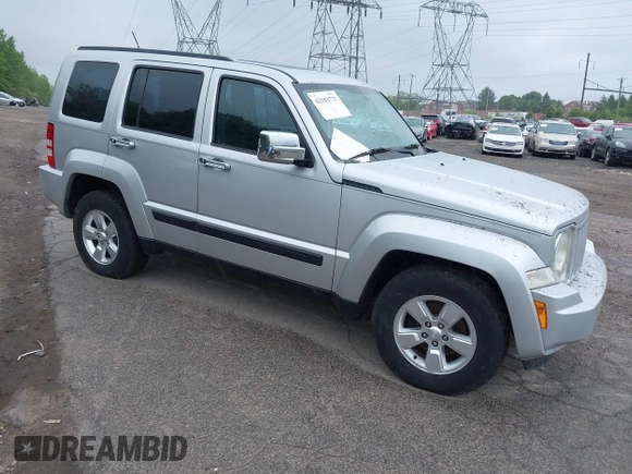 2012 Jeep Liberty Sport with VIN 1C4PJMAK6CW181030, listed as a IAAI auction lot 42183778 with 119,200 mi miles. Bid and sale history available at carsss.com. Image 1.