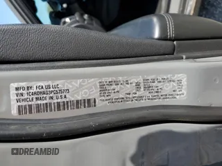 2023 Dodge Durango SXT z VIN 1C4RDHAG3PC575773, wystawiony jako Copart lot #50743785 z przebiegiem 32 236 mil mil oraz Szkoda całkowita • Salvage title. Historia ofert i sprzedaży dostępna na DreamBid. Obrazek 13.