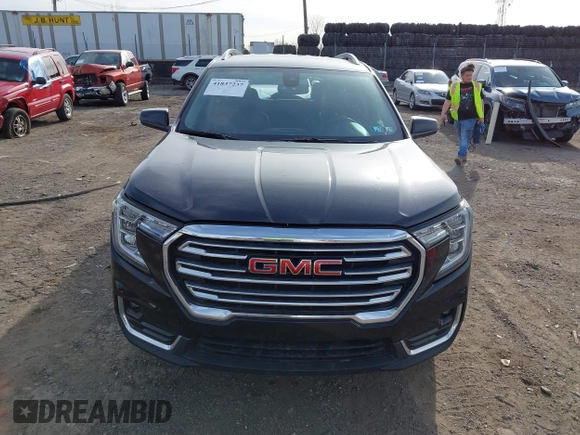 2022 GMC Terrain SLT with VIN 3GKALVEV4NL287760, listed as a IAAI auction lot 41837237 with 26,480 mi miles and . Bid and sale history available at DreamBid. Image 12.