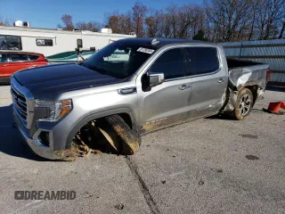 2021 GMC Sierra 1500 SLT z VIN 3GTU9DED7MG359633, wystawiony jako Copart lot #81780304 z przebiegiem 91 379 mil mil oraz Szkody całkowita. Historia ofert i sprzedaży dostępna na DreamBid. Obrazek 1.