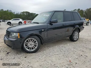 2012 Land Rover Range Rover HSE with VIN SALME1D40CA364416, listed as a Copart auction lot 86587854 with 186,364 mi miles and Salvage Title. Bid and sale history available at carsss.com. Image 1.