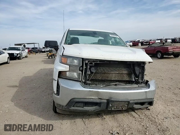 2019 Chevrolet Silverado 1500 Work Truck with VIN 3GCNWAEF5KG194594, listed as a Copart auction lot 44603345 with 80,401 mi miles and Salvage Title. Bid and sale history available at DreamBid. Image 11.
