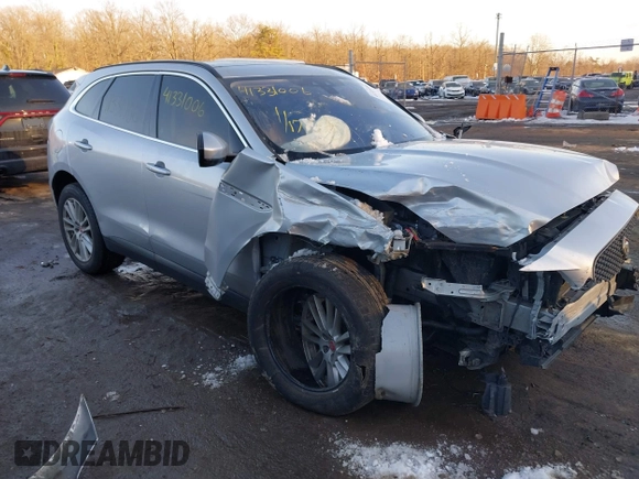 2017 Jaguar F-Pace 35t Prestige with VIN SADCK2BV5HA886774, listed as a IAAI auction lot 41331006 with 78,720 mi miles and . Bid and sale history available at DreamBid. Image 1.
