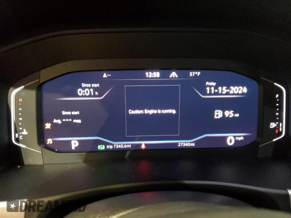 2022 Volkswagen Atlas SEL with VIN 1V2BE2CA6NC211539, listed as a Copart auction lot 79529644 with 27,340 mi miles and Salvage title. Bid and sale history available at DreamBid. Image 9.