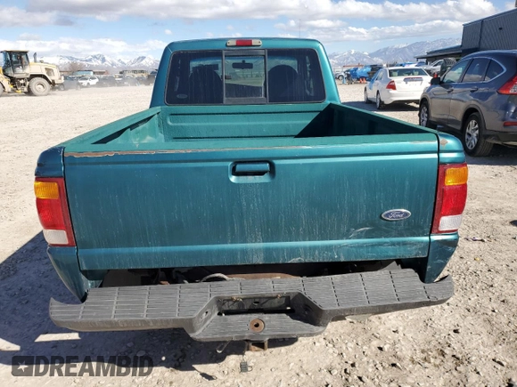 1998 Ford Ranger XL with VIN 1FTZR15UXWPB13999, listed as a Copart auction lot 46930095 with 219,601 mi miles and Salvage Title. Bid and sale history available at DreamBid. Image 6.