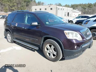 2009 GMC Acadia SLE1 with VIN 1GKEV13D19J143417, listed as a IAAI auction lot 41795852 with 204,887 mi miles and . Bid and sale history available at carsss.com. Image 1.