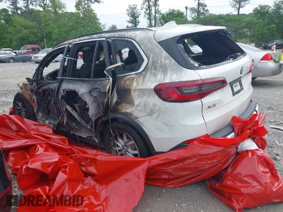 2020 BMW X5 sDrive40i with VIN 5UXCR4C08L9C07579, listed as a IAAI auction lot 41871208 with Not Provided miles and . Bid and sale history available at DreamBid. Image 3.