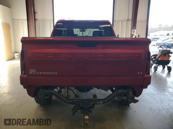 2021 Chevrolet Silverado 1500 LT with VIN 1GCUYDED2MZ364841, listed as a Copart auction lot 49682855 with 110,165 mi miles and Salvage Title. Bid and sale history available at DreamBid. Image 6.