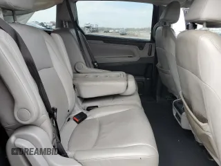 2022 Honda Odyssey EX-L with VIN 5FNRL6H74NB036835, listed as a Copart auction lot 50445655 with 55,276 mi miles and Salvage Title. Bid and sale history available at DreamBid. Image 12.