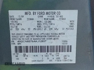 2010 Mercury Mariner с VIN 4M2CN8B76AKJ12857, выставлен на аукционе IAAI как лот 42575710 с пробегом 290 813 миль миль и . История ставок и продаж доступна на DreamBid. Изображение 9.