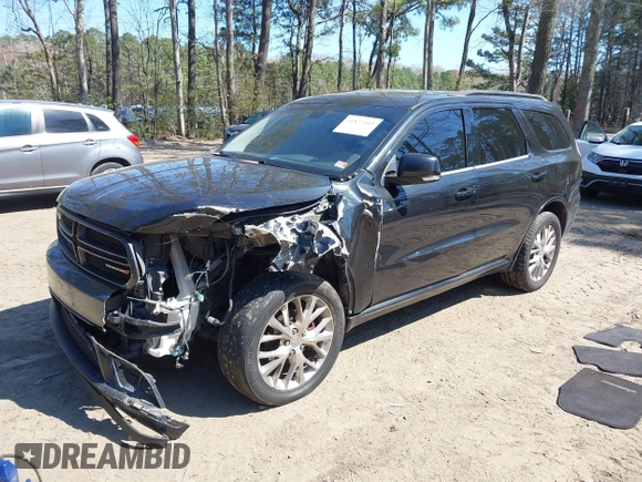 2016 Dodge Durango Limited with VIN 1C4RDJDG5GC302241, listed as a IAAI auction lot 41877415 with 135,586 mi miles and . Bid and sale history available at DreamBid. Image 2.